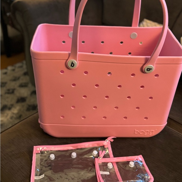 BOGG BAG large Pink Tote - Picture 6 of 7